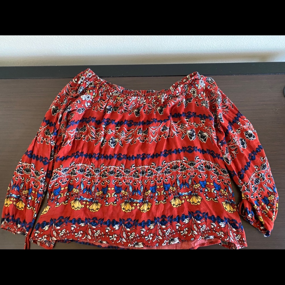 Off the shoulder top